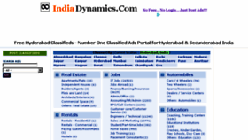What Hyderabad.indiadynamics.com website looked like in 2017 (7 years ago)