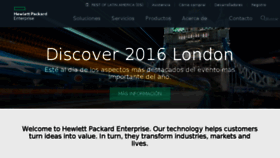 What Hewlettpackard.com website looked like in 2017 (7 years ago)