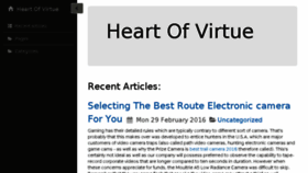 What Heartofvirtue.com website looked like in 2017 (7 years ago)
