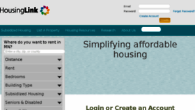 What Housinglink.org website looked like in 2017 (7 years ago)