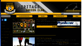 What Heritagesc.com website looked like in 2017 (7 years ago)
