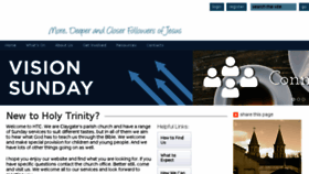 What Holytrinityclaygate.org.uk website looked like in 2017 (7 years ago)