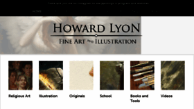 What Howardlyon.com website looked like in 2017 (7 years ago)