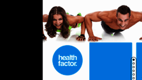 What Healthfactor.be website looked like in 2017 (7 years ago)