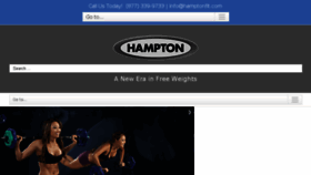 What Hamptonfit.com website looked like in 2017 (7 years ago)