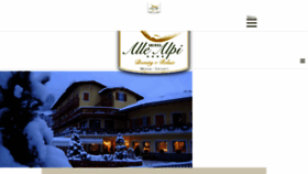 What Hotelallealpi.it website looked like in 2017 (7 years ago)