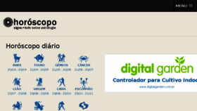 What Horoscoposigno.com website looked like in 2017 (7 years ago)