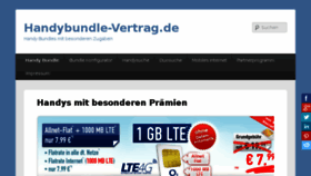 What Handybundle-vertrag.de website looked like in 2017 (7 years ago)