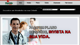 What Hapvida.med.br website looked like in 2017 (7 years ago)