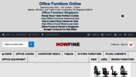 What Howfine.com.sg website looked like in 2017 (7 years ago)