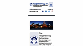 What Hygieneering.com website looked like in 2017 (7 years ago)