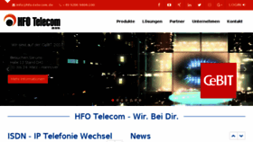 What Hfo-telecom.de website looked like in 2017 (7 years ago)