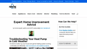 What Hometips.com website looked like in 2017 (7 years ago)