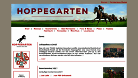 What Hoppegarten.com website looked like in 2017 (7 years ago)