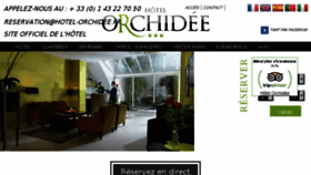 What Hotelorchidee.com website looked like in 2017 (7 years ago)