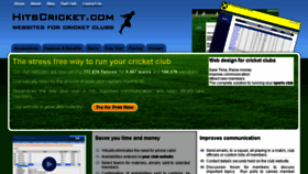 What Hitscricket.com website looked like in 2017 (7 years ago)