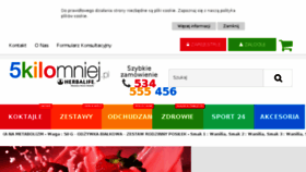 What Herbalive.pl website looked like in 2017 (7 years ago)