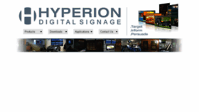 What Hyperionds.com website looked like in 2017 (7 years ago)