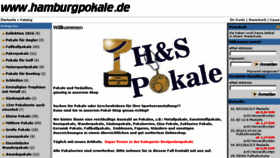 What Hamburgpokale.de website looked like in 2017 (7 years ago)