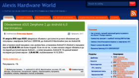 What Hww.ru website looked like in 2017 (7 years ago)