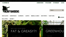 What Heavygardens.com website looked like in 2017 (7 years ago)