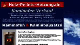 What Holz-pellets-heizung.de website looked like in 2017 (7 years ago)