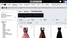What Heidistrachten.de website looked like in 2017 (7 years ago)
