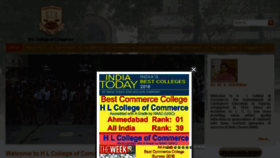 What Hlcollege.edu website looked like in 2017 (7 years ago)
