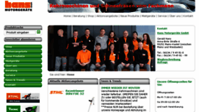 What Hans-gartentechnik.com website looked like in 2017 (7 years ago)