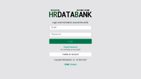 What Hrdatabank.com website looked like in 2017 (7 years ago)