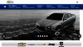 What Hiesterautomotive.com website looked like in 2017 (7 years ago)