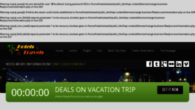 What Hotelsntravels.com website looked like in 2017 (7 years ago)