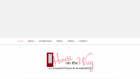 What Houseontheway.com website looked like in 2017 (7 years ago)