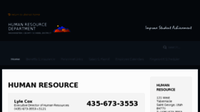 What Humanresource.washk12.org website looked like in 2017 (7 years ago)