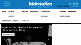 What Hidraulica.com website looked like in 2017 (7 years ago)