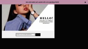 What Hollyhoque.com website looked like in 2017 (7 years ago)