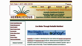 What Herbalicious.com website looked like in 2011 (12 years ago)
