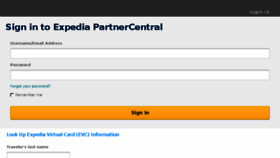 What He.expediapartnercentral.com website looked like in 2017 (7 years ago)