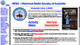 What Hrsa.asn.au website looked like in 2017 (7 years ago)