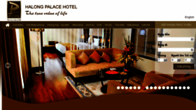 What Halongpalacehotel.com website looked like in 2017 (7 years ago)