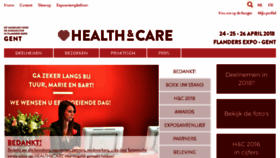 What Health-care.be website looked like in 2017 (7 years ago)