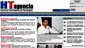 What Htagencia.mx website looked like in 2017 (7 years ago)
