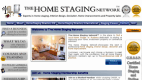 What Homestagingconsultants.co.uk website looked like in 2017 (7 years ago)