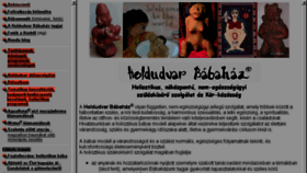 What Holdudvar.babahaz.hu website looked like in 2017 (7 years ago)