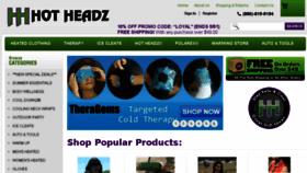What Hotheadz.net website looked like in 2017 (7 years ago)