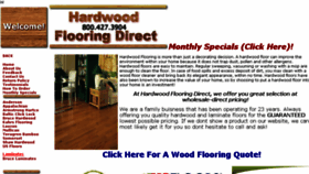 What Hardwoodflooringdirect.com website looked like in 2017 (7 years ago)