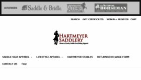What Hartmeyer.com website looked like in 2017 (6 years ago)