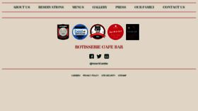 What Homerstreetcafebar.com website looked like in 2017 (7 years ago)