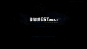 What Hardestmusic.it website looked like in 2017 (7 years ago)