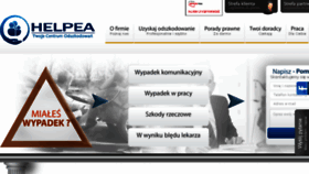 What Helpea.pl website looked like in 2017 (6 years ago)